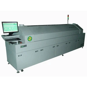 E2 New Automatic Lead Free Solder SMT System desktop reflow oven for LED Tube Light Assembly Machine