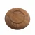 Import Eco-Friendly Creativity Reusable Food Fruit Dish Round Snack Breakfast Serving Wooden Plates from China