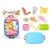 Import ECO-friendly vegetable bread cake plastic cutting fruit kitchen toys play set from China