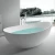 Import Economic Cost Artificial Stone Acrylic Free Standing Bath Tub from China