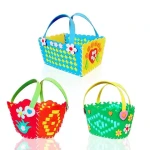Educational toys for kids DIY candy felt sewing handbag