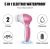Import Electric Facial Cleaner Cleaning Massage Mini Skin Beauty Face Washing Cleaner Face Brush/electric Facial Cleaner 5 in 1 Brush from China
