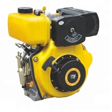 Electric or kick start air cooled mini 7HP 170F gasoline engine for sale