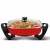 Import Electric Skillet Cast Frying Pan with Glass Cover Lid Red NEW from China