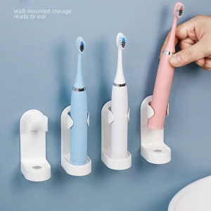 Electric toothbrush holder wall-mounted bathroom toothbrush holder adapts to 90% electric toothbrush holder