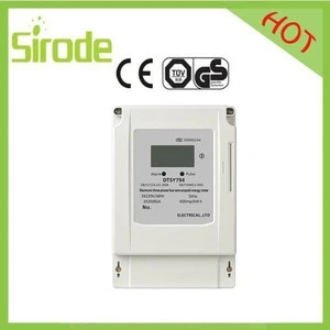 Electricity Three Phase Eletronic Prepaid Energy Meter