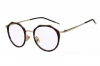 Elegant Men Women Sun Glasses Brand Design Vintage Eyewear Polygonal Irregular Frame Metal Eyeglasses UV400