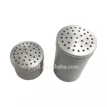 Empty 100g BPA free Wholesale Round metal  salt and pepper shaker aluminum seasoning jar