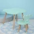 Import Environmental Kids Table and Chair Set Kindergarten Children Solid Wood Furniture for Baby Room Decoration from China