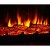 Import European classic 3d flame wooden electric fireplace with mantel from China