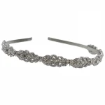 European Rhinestone Luxury Headband Fashion Crystal Bridal Tiara Wedding Hair Accessories For Bride