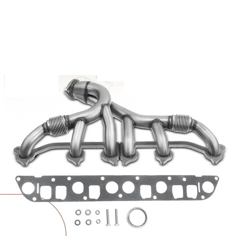 Exhaust Manifold & Gasket Kit Us Stock 674196 Exhaust Manifold for Jeep Cherokee 91-99 Comanche 91-92 Grand Cherokee 93-98 TJ