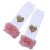 Import Exquisite Gold Heart Print Tutu Leg Warmers for Girls Dance from China