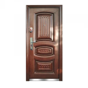 exterior wooden door main entrance steel fire rated door used metal security doors