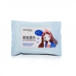 Face Wet Wipes Hot-selling Custom Logo Avocado Oil Free Organic Biodegradable Reusable Women Makeup Remover Wipes