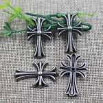 Factory Antique cross  shape metal garment rivet for handbag