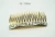 Import Factory Customize Fashion Hair Accessory Gold Leaves Hair Combs from China