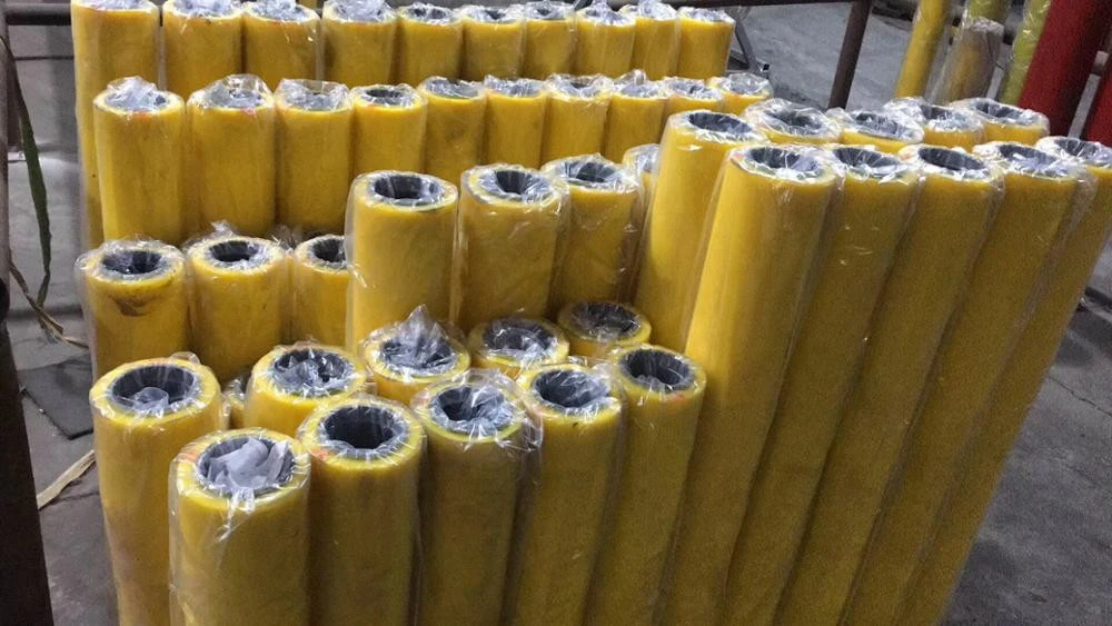 factory customized polyurethane rubber roller for printing machine