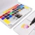 Import Factory Direct 12/18/24/36 water colour cake pan set with watercolor brush from China