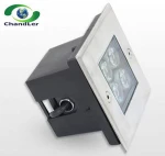 factory direct sale 4W LED underground lamp IP65 Buried lighting LED outdoor underground RGB light AC85-265V