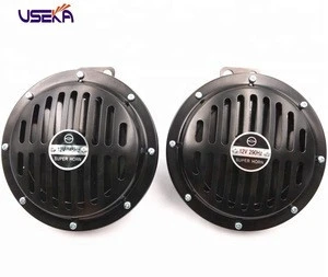 Factory direct sales wholesale high and low tones electric super horn Basin Speaker For Toyota 12v 155mm size