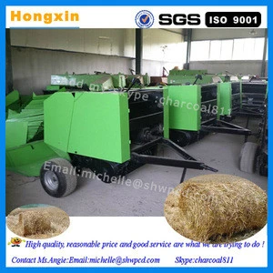 Factory directly supply small hay and straw bale hay baler machine, mini hay baler machine