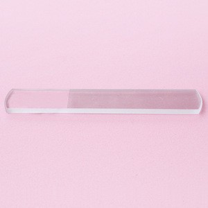 Factory double sided glass polishing file manicure tools Nano Glass Nail file
