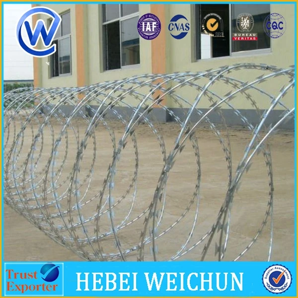 Factory offer Security fencing razor barbed wire razor combat wire safety razor wire