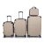 Import Factory price 5 piece travel trolley luggage carry on suitcase travel style luggage bag set from China