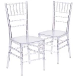 Factory Price Clear Party Hotel Restaurant Banquet Wedding Chair