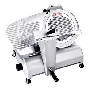 Factory Price Commercial Electric Semi-Automatic 10 Inches Frozen Meat Slicer Machine