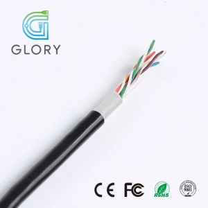 Factory Price Communication Cable CCA 305m RoHS Outdoor UTP Cat5e Cable