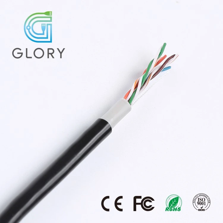 Factory Price Communication Cable CCA 305m RoHS Outdoor UTP Cat5e Cable