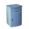 Factory price wholesale high quality  medical  ABS hospital bedside table cabinet