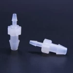 Factory PVDF Plastic reducing joint hose barb connector tube fitting
