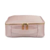Factory supply large capacity PU leather cosmetic case travel makeup case