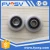 Import factory supply nylon roller wheel sliding 608zz 696zz 625zz 626zz shower round glass door rollers from China