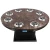 Import Factory Supply Restaurant Furniture Artificial Marble Table Top Round Hot Pot Table Set With Rotation from China