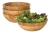 Import Factory Support Custom Bmaboo Salad Bowl Bamboo Plate Bamboo Round Bowl Set from China