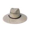 factory wholesale 100% Rush Grass cheap America sombrero beach lifeguard safari cowboy men straw hat