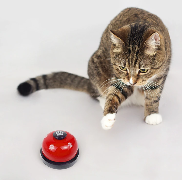 Factory Wholesale Pet Bell Toy Dog Cat Training Interactive Toy Order Meal Bell Toy IQ Training