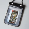 factory wholesale pvc phone waterproof case with neck string