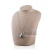 Import FANXI China Supplier Beige Leather Carving Bust Resin Pendant Display Mannequin  For Jewelry Shop Unique Necklace Displays from China