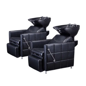 Fashion design salon furniture styling bowl shampoo chairs