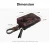 Fashion personalized skull genuine leather card key holder for automotive remote keys
