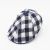 Import fashion spring and autumn children baby two tone plaid 100% cotton ivy cap from China