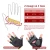 Import Fashion Unisex Mountain Bike Half Finger Biking Cycling Fitness Anti Slip Shock Absorbing Gel Pad Breathable Cycle Racing Gloves from China
