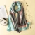 Import Fashionable Custom Shawl Women Plain Satin Long Silk Scarf from China