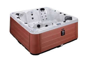 Fashional hydrotherapy spa bathtub whirlpool for 5 persons