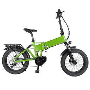 Fat Tire Folding Electric Bike Beach Snow Bicycle 20 inch 1000w cruiser ebike Electric Mountain Bicycles 48V 16A Lithium Battery